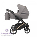 Lazzio Premium 3w1 Kunert Grafit Eco wózek dziecięcy wielofunkcyjny