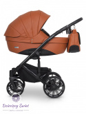 SIGMA 3w1 RIKO Cognac niepowtarzalny model wózka dziecięcego