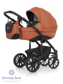 SIGMA 3w1 RIKO Cognac niepowtarzalny model wózka dziecięcego