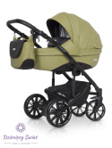 SIGMA 3w1 RIKO Olive niepowtarzalny model wózka dziecięcego