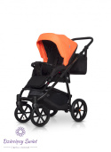 SWIFT NEON 3w1 Riko Orange niepowtarzalny wózek dziecięcy