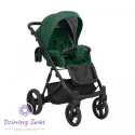 Lazzio 3w1 Kunert Zielony praktyczny wózek dziecięcy