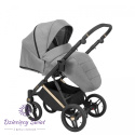 Lazzio Premium 3w1 Kunert Szary wózek dziecięcy wielofunkcyjny