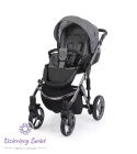 Tiaro Premium 3w1 Kunert Brąz+krem wózek dziecięcy nowoczesny model