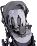 Tiaro Premium 3w1 Kunert Fiolet+wrzos wózek dziecięcy nowoczesny model