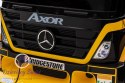Auto Na Akumulator Mercedes + Naczepa XMX622B Zółty LCD