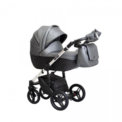 Euforia Premium Black 3w1 Paradisebaby Kolor 04 niepowtarzalny wózek dziecięcy