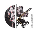 Mosca Limited 3w1 Baby Merc ML006/ZE – Luksusowy wózek głęboko-spacerowy