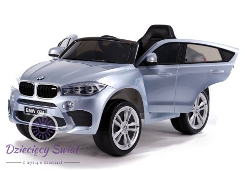 Auto na Akumulator BMW X6 Srebrny Lakierowany