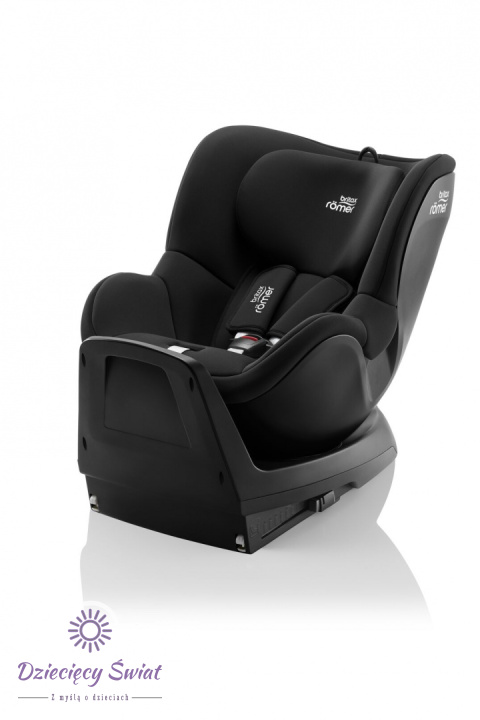 DUALFIX M PLUS 0-18 kg ISOFIX Britax Romer Black fotelik samochodowy obrotowy