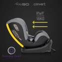 Convert 0-36 kg 360' RWF ISOFIX easyGO Pearl fotelik samochodowy