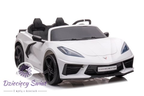 Auto Na Akumulator Corvette Stingray TR2203 Białe