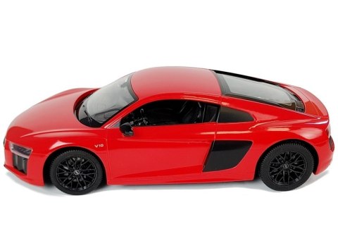 Auto R/C Audi R8 Rastar 1:14 Czerwone na pilota