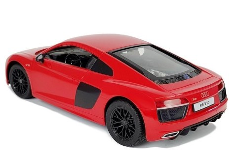 Auto R/C Audi R8 Rastar 1:14 Czerwone na pilota