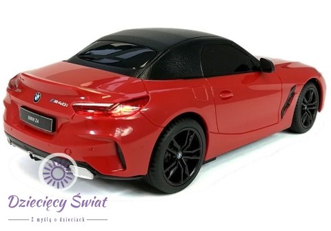 Auto R/C BMW Z4 Roadster Rastar 1:24 Czerwone