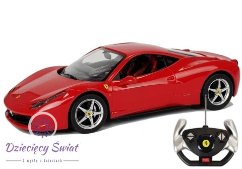 Auto R/C Ferrari Italia Rastar 1:14 Czerwone na Pilota