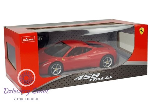 Auto R/C Ferrari Italia Rastar 1:14 Czerwone na Pilota