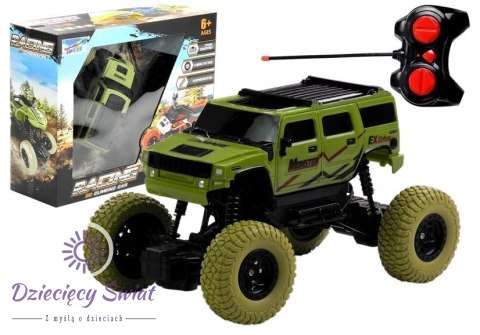 Auto Zdalnie Sterowane Jeep R/C 1:18 Zielone