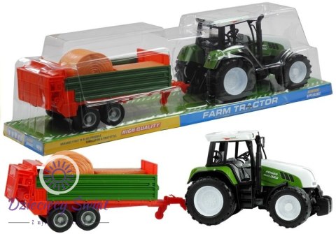 Duży Traktor z Przyczepą Akcesoria Ciągnik 65 cm