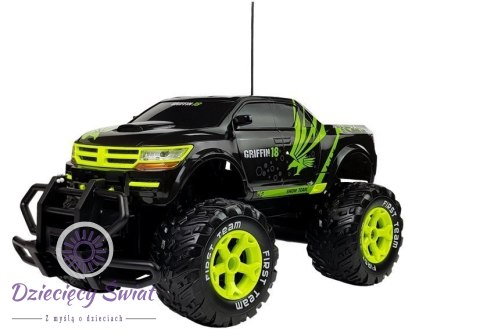 Ogromny Jeep Rampage R/C Czarny MONSTER TRUCK