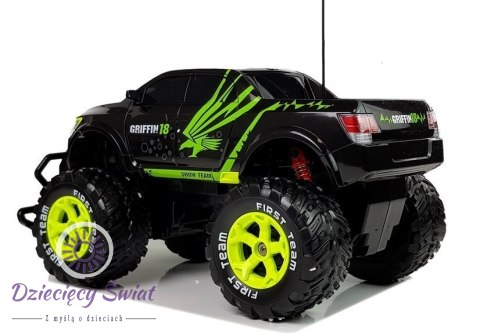 Ogromny Jeep Rampage R/C Czarny MONSTER TRUCK