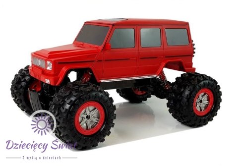 Auto Terenowe Amfibia 4x4 Zdalnie Sterowane 1:12 R/C Czerwone