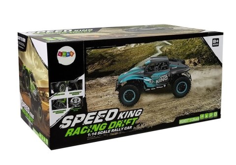 Auto Terenowe Off-road Zdalnie Sterowane 1:14 Zielono- Szary 2,4 Ghz