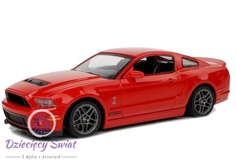 Auto Zdalnie Sterowane Ford Shelby GT500 Czerwony 7.5 km/h 2.4 G