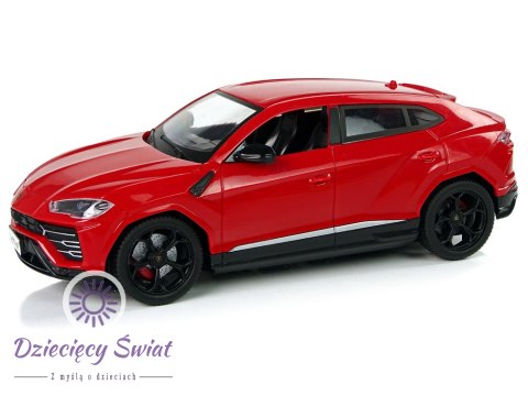 Auto R/C 1:24 Lamborghini Urus Czerwony 2.4 G Światła