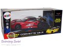 Auto Sportowe Wyścigowe R/C 1:18 Corvette C6.R Czerwony 2.4 G Światła