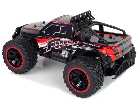 Auto Terenowe Off-Road R/C 2.4 G Amortyzatory 1:12 Czerwony