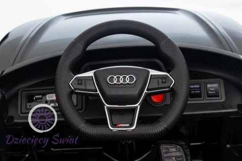 Auto Na Akumulator Audi E- Tron GT Czarne QLS-6888