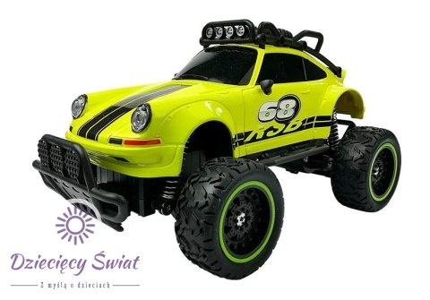 Auto Zdalnie Sterowane R/C Beetle Zielone 6.5 km/h 2.4G