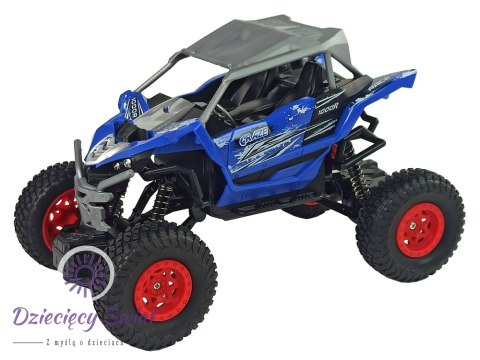 Terenowe Auto Off- Road Zdalnie Sterowane 2,4 GHz 1:16 Niebieskie