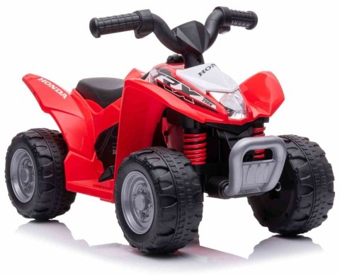 Samochód na akumulator Quad Honda H3 TRX czerwony