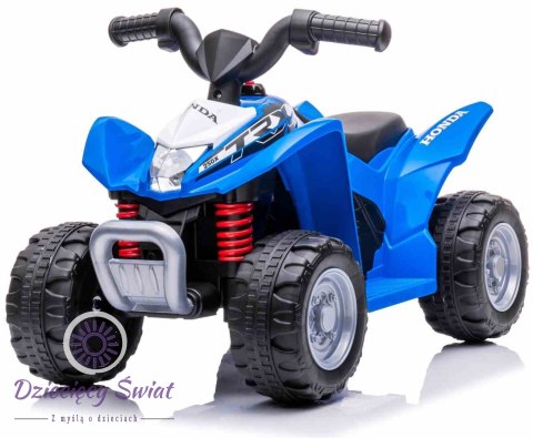 Samochód na akumulator Quad Honda H3 TRX niebieski