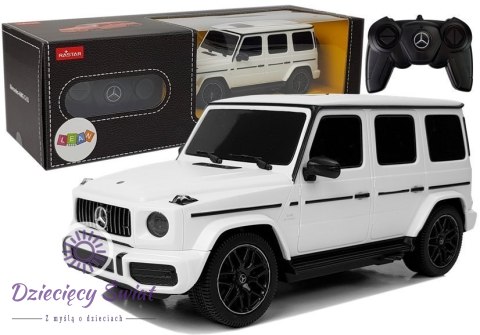 Auto Mercedes AMG G63 Zdalnie Sterowany R/C 1:24 Biały 2.4 G