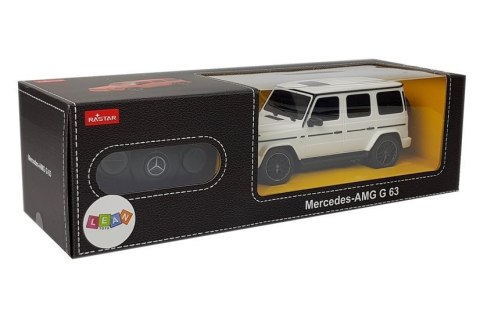 Auto Mercedes AMG G63 Zdalnie Sterowany R/C 1:24 Biały 2.4 G