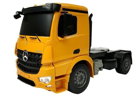 Ciężarówka Burtowa Laweta Mercedes Arocs Zdalnie Sterowana 2.4 GHz Żółta