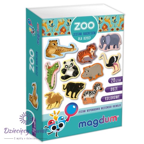 Zestaw Magnesów Zoo MV 6032-05