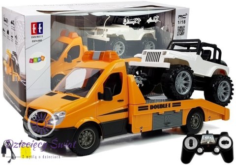 Laweta Transporter Mercedes- Benz Zdalnie Sterowany 2.4G 1:18 Wciągarka