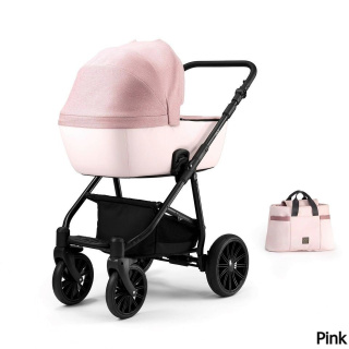 Apus 2w1 Pink Dada Prams głęboki wielofunkcyjny wózek dziecięcy