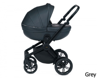 Luxor 2w1 Grey Dada Prams nowoczesny wielofunkcyjny wózek dziecięcy