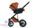 Max 500 2w1 Cinnamon Dada Prams wózek dziecięcy zapewniający idealny komfort maluszka