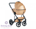 Max 500 2w1 Golden Rose Dada Prams wózek dziecięcy zapewniający idealny komfort maluszka
