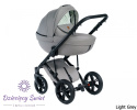 Max 500 2w1 Light Grey Dada Prams wózek dziecięcy zapewniający idealny komfort maluszka