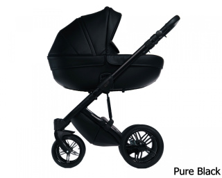 Max 500 2w1 Pure Black Dada Prams wózek dziecięcy zapewniający idealny komfort maluszka