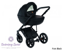 Max 500 2w1 Pure Black Dada Prams wózek dziecięcy zapewniający idealny komfort maluszka