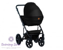 Max 500 2w1 Pure Black Dada Prams wózek dziecięcy zapewniający idealny komfort maluszka