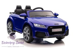 Pojazd Na Akumulator Audi TTRS Ciemny Niebieski